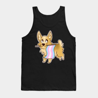 Corgi Trans pride Tank Top